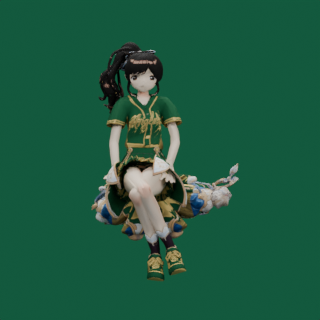 Jade AR character