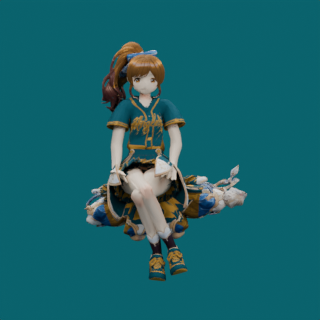 Skye AR character